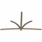 Ekena Millwork Davenport Smooth Timber Gable Bracket, Douglas Fir, 108"W x 63"H x 1 1/2"D x 3 1/2"F, 14/12 Pitch GBW108X63X0204DAV00SDF - alternate 2